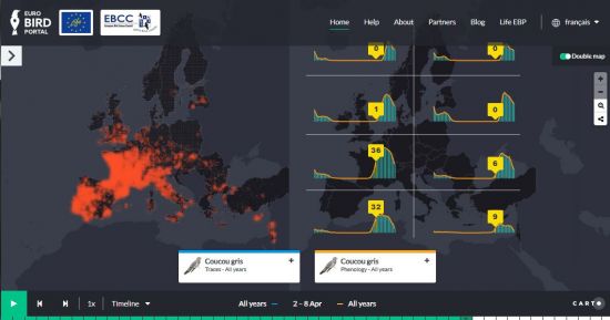 Suivez La Migration Des Oiseaux A L Echelle Europeenne