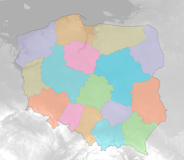 Map of provinces